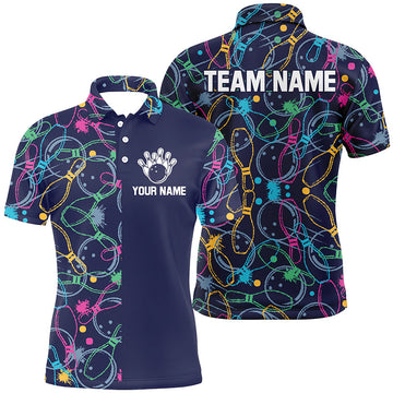 Men's Bowling Polo Shirts - Custom Team Jerseys T133