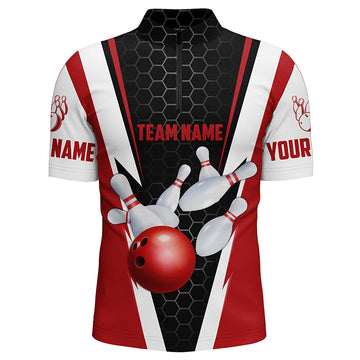 Men's Custom Bowling Shirts - Strike Theme I4175