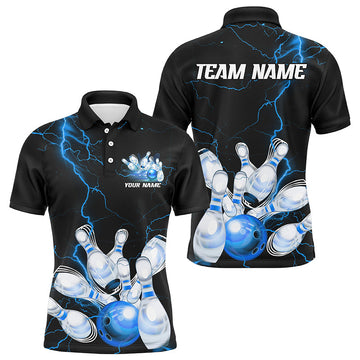 Custom Multi-Colour Thunder Bowling Shirts for Men & Women I6587