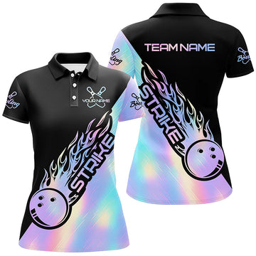 Women's Custom Bowling Polo Shirt I5240
