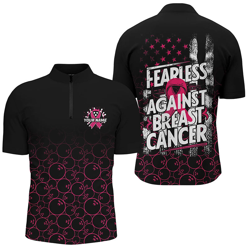 Custom Bowling Shirts - Breast Cancer Awareness - Team Jerseys I7010
