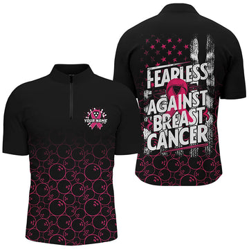 Custom Bowling Shirts - Breast Cancer Awareness - Team Jerseys I7010