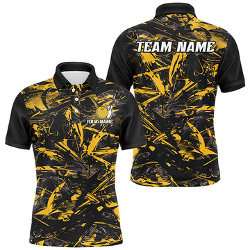 Custom Multi-Colour Camo Bowling Shirt for Men & Women I6569