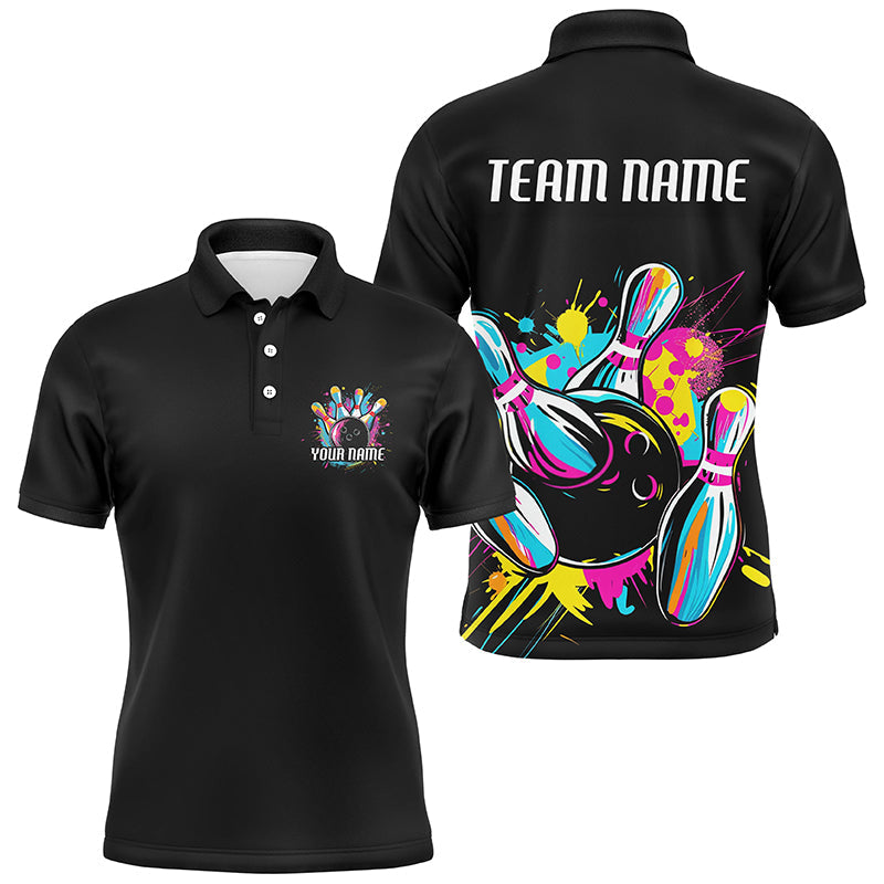 Personalised Colourful Bowling Team Shirts for Men & Women I6573