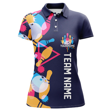 Women's Custom Bowling Shirts - Strike Theme I4952