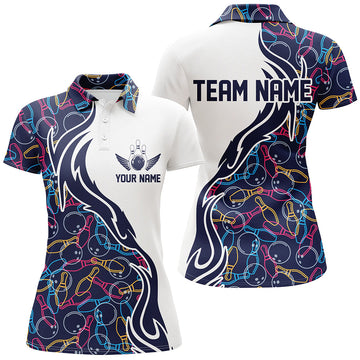 Personalised Women's Bowling Team Shirts I4494