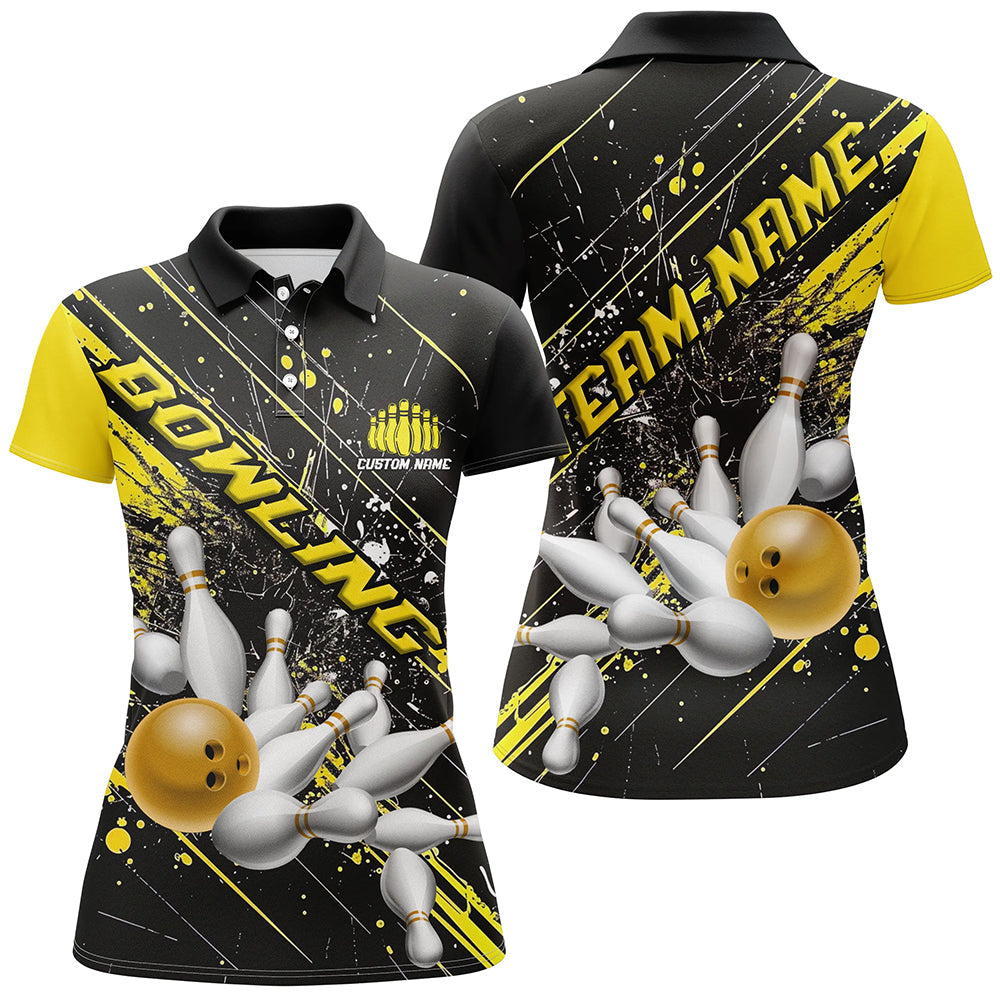 Gold Strike Women's Bowling Team Shirts I6335
