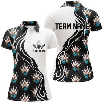 Women's Custom Bowling Polo Shirts I6954