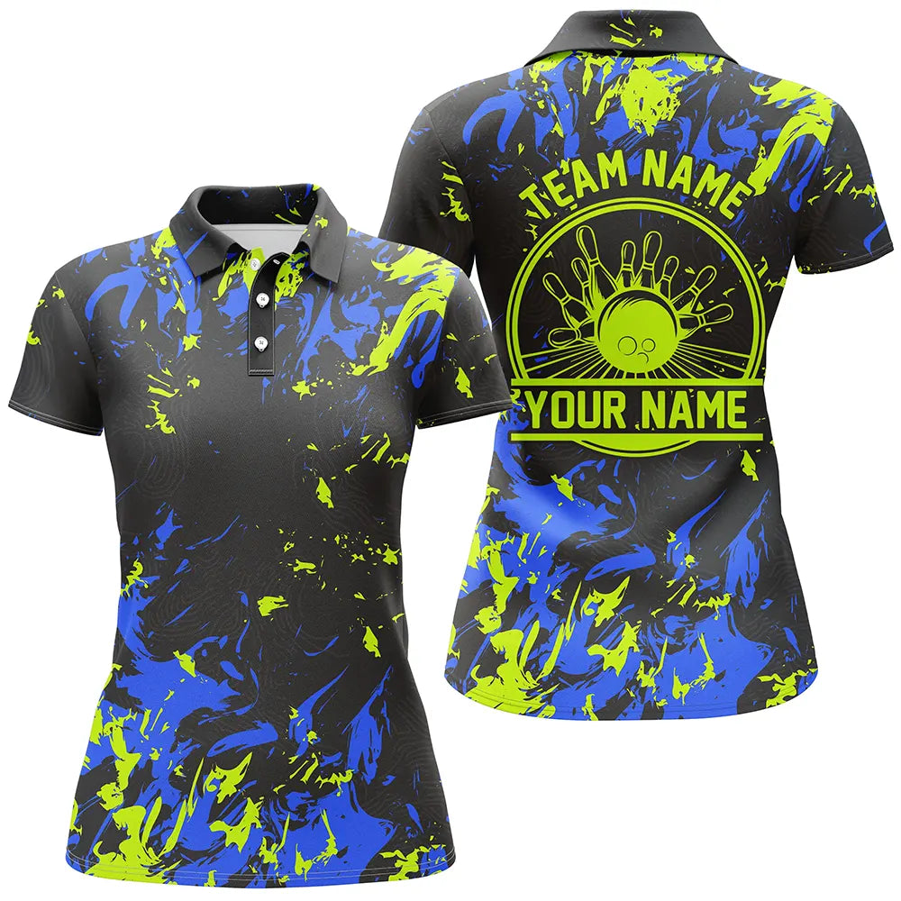 Women's Personalised Bowling Team Shirts I4316