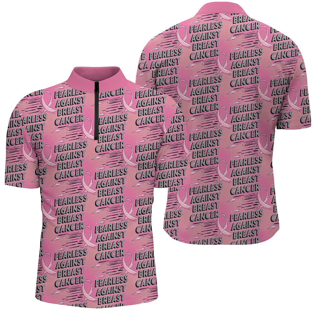 Breast Cancer Awareness Polo Shirt for Team I7009