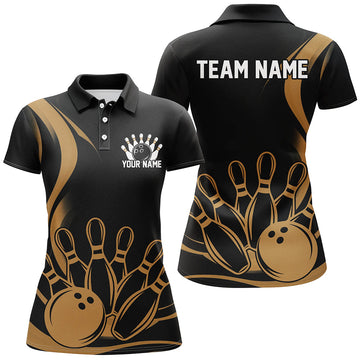 Vintage Ladies Bowling Shirt - Yellow I7271