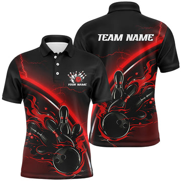 Custom Multi-Colour Thunder Bowling Shirts for Men & Women I6586