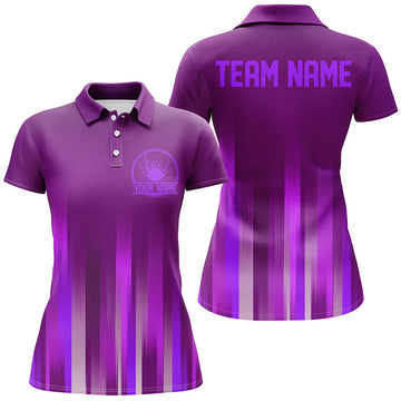 Women's Green Bowling Shirts with Team Logo I5210
