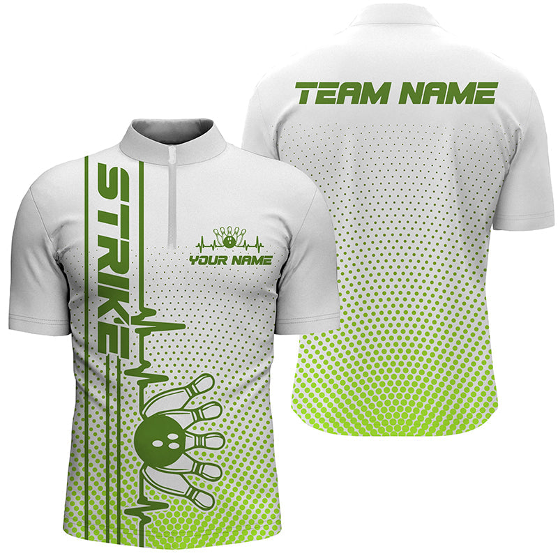 Green Custom Bowling Shirts for Men & Women I5505