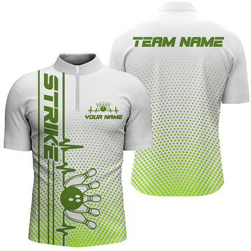 Green Custom Bowling Shirts for Men & Women I5505