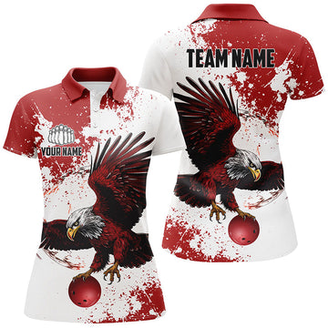 Women's Custom Eagle Bowling Shirt I5818