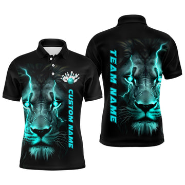 Blue Lion Men's Bowling Polo Shirt I5360