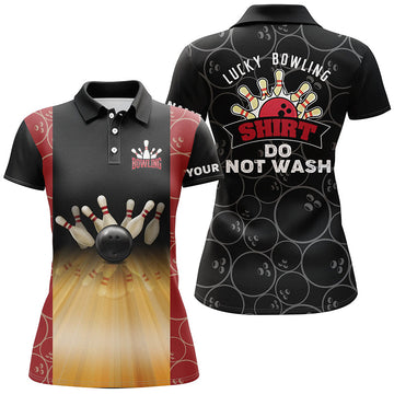 Custom Vintage Bowling Polo Shirt for Women - Funny Design N4579