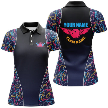 Women's Custom Bowling Polos N5492