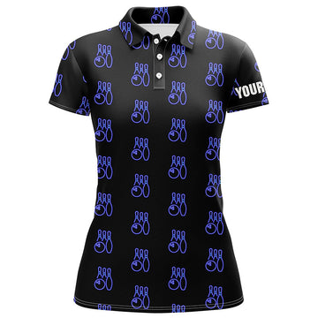 Black Neon Bowling Women's Polo Shirt N6761