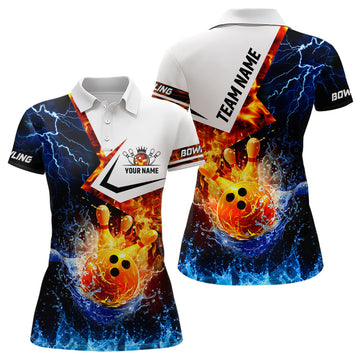 Women's Custom Lightning Bowling Shirts N7701