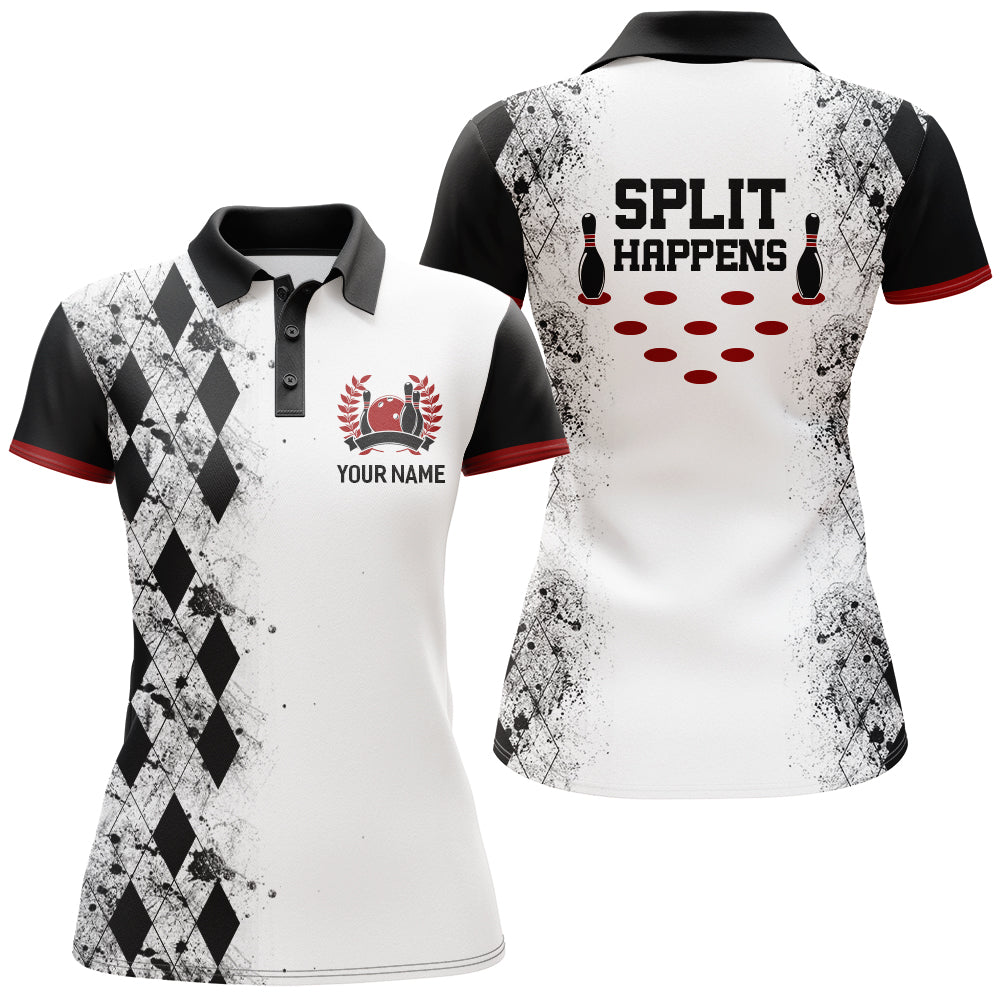 Personalised Women's Bowling Polo Shirt N136