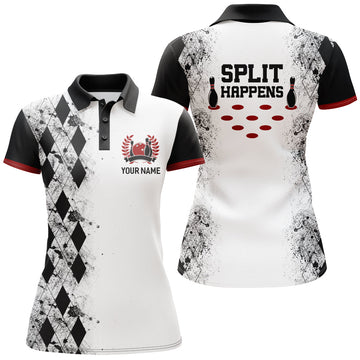 Personalised Women's Bowling Polo Shirt N136