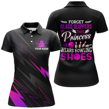 Polo Bowling Shirt for Women, Personalised Short Sleeve Jersey N141
