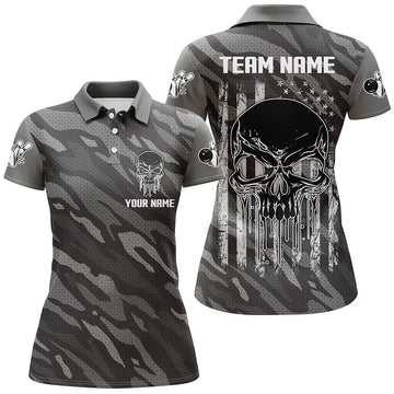 Women's Personalised Bowling Polo Shirt Q282
