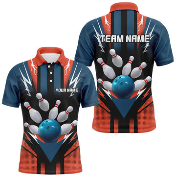 Personalised Men's Bowling Polo Shirt Q280