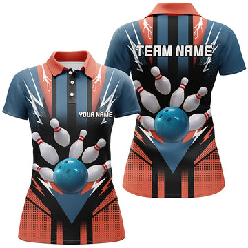 Personalised Women's Bowling Team Polo Shirt Q280