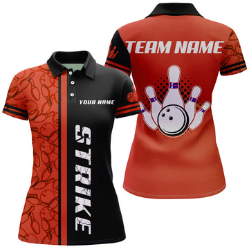 Women's Custom Bowling Polo Shirt Q100