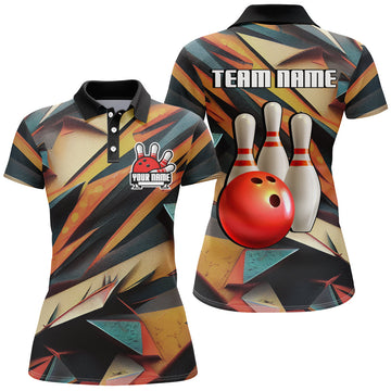Custom Women's Bowling Polo Shirt Q63