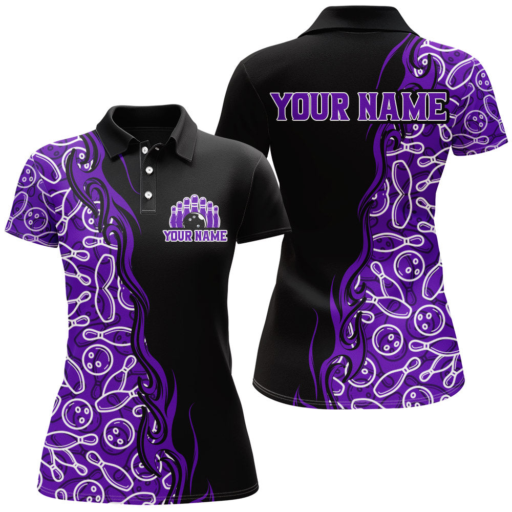 Personalised Women's Bowling Polo Shirt Q66