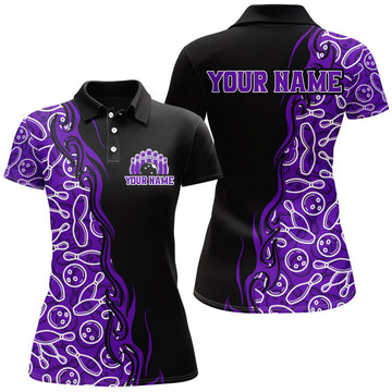 Personalised Women's Bowling Polo Shirt Q66