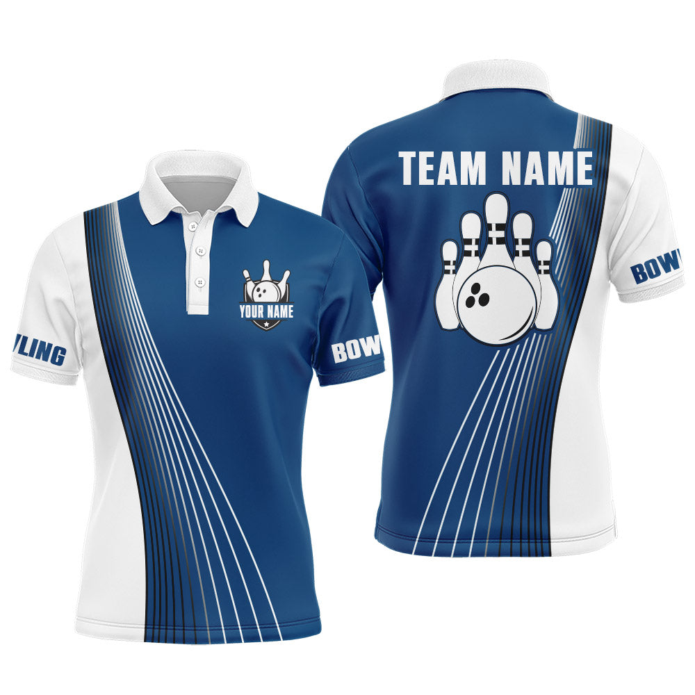 Custom 3D Bowling Polo Shirt for Men Q116