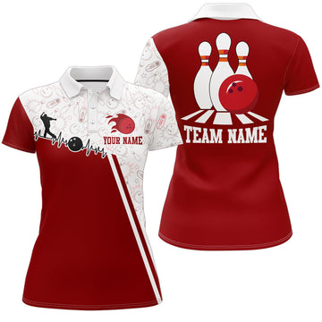 Women's Camo Bowling Polo Shirt Q419