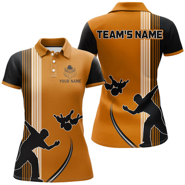 Personalised Women's Bowling Team Polo Shirt Q427