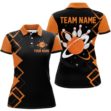 Women's Camo Bowling Polo Shirt - Customised Q431