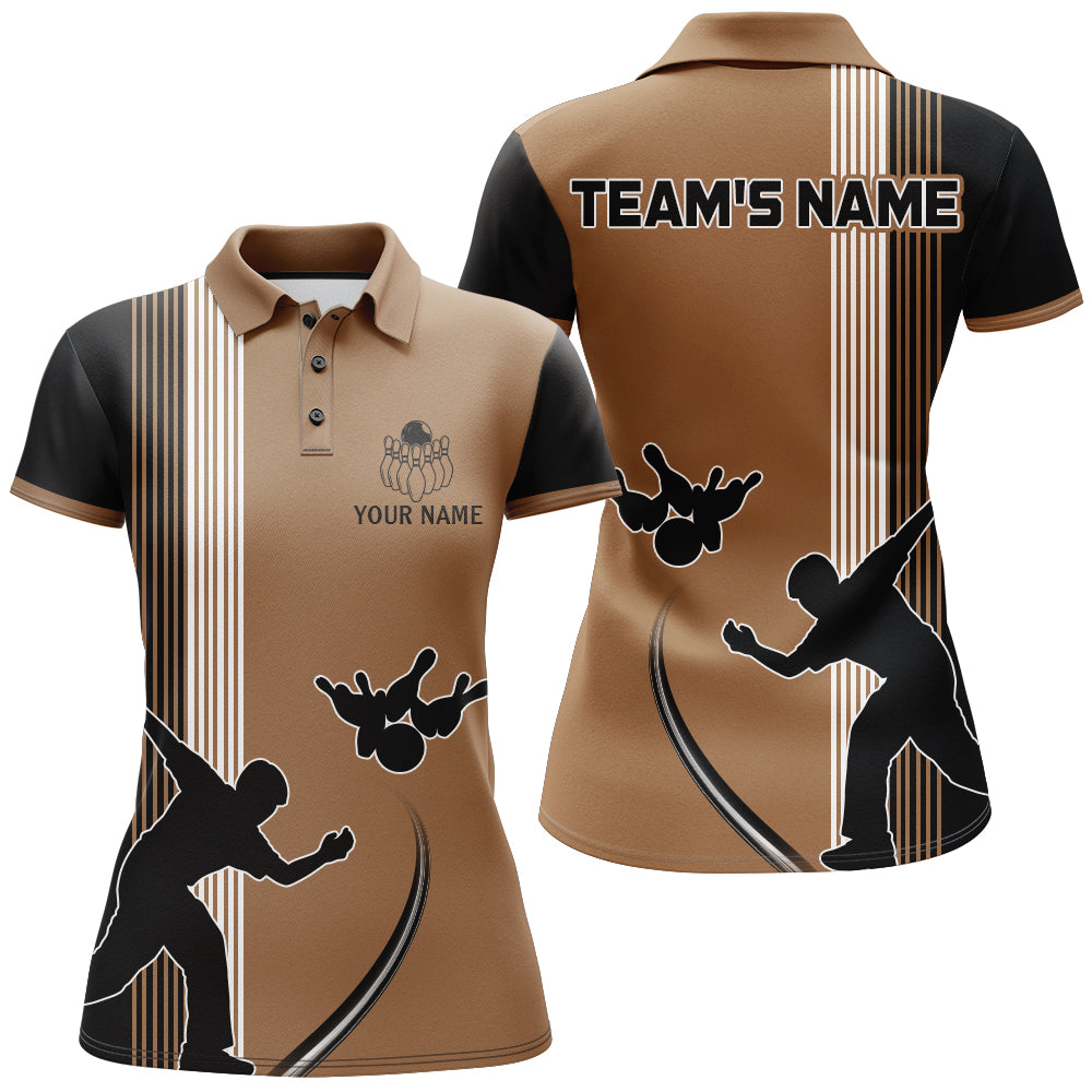 Custom Women's Bowling Polo Shirt Q26