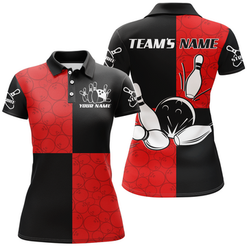 Polo Bowling Shirt for Women - Custom Team Jersey Q425