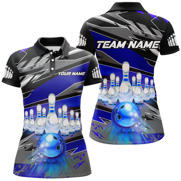 Personalised Women's Bowling Polo Shirt with Team Name Q267