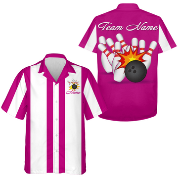 Personalised Multicolour Bowling Jersey Q214