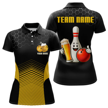 Custom Women's Bowling Polo Shirt Q82
