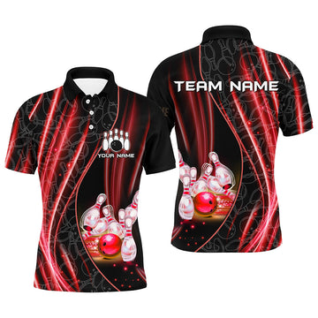 Red Custom Bowling Shirt for Men & Women B504