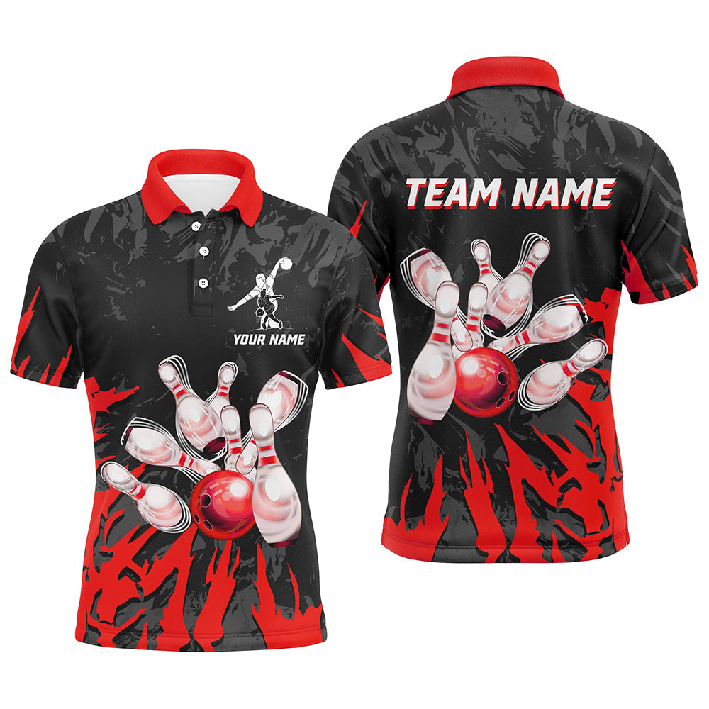 Custom Multicolour Bowling Polo Shirt for Men & Women B458