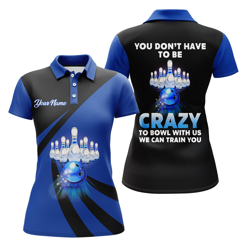 Funny Women's Bowling Polo Shirt B165