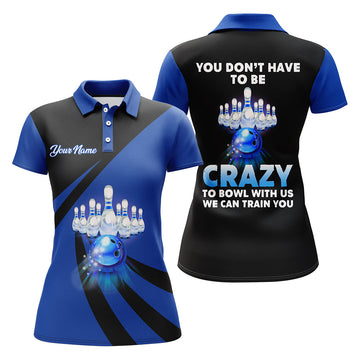 Funny Women's Bowling Polo Shirt B165
