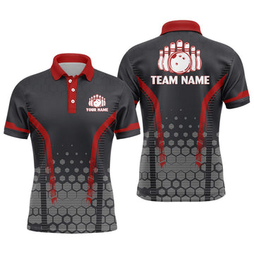 Custom Men's Bowling Polo Shirt B269