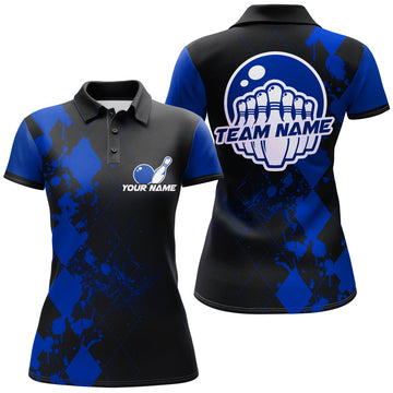 Women's Custom Bowling Polo Shirts B217